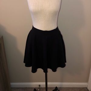 Black High-Waisted Skirt